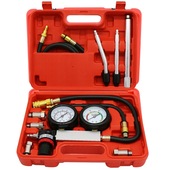 Cylinder Leak Down Tester Kit,Automotive Engine Pressure Gauges Compression Test Leakage Detector To