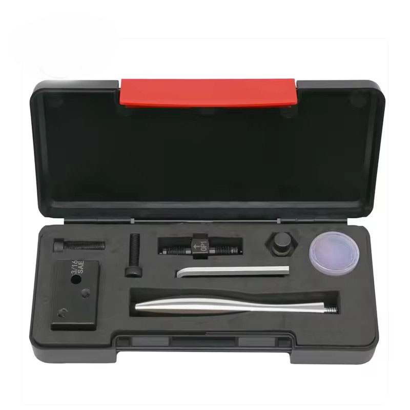 Brake Pipe Double Flaring Tool Kit For Vehicle Tool Brake Lines Repairing Vehicle Accessory  （square