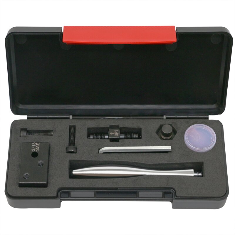 Brake Pipe Double Flaring Tool Kit For Vehicle Tool Brake Lines Repairing Vehicle Accessory （flared）