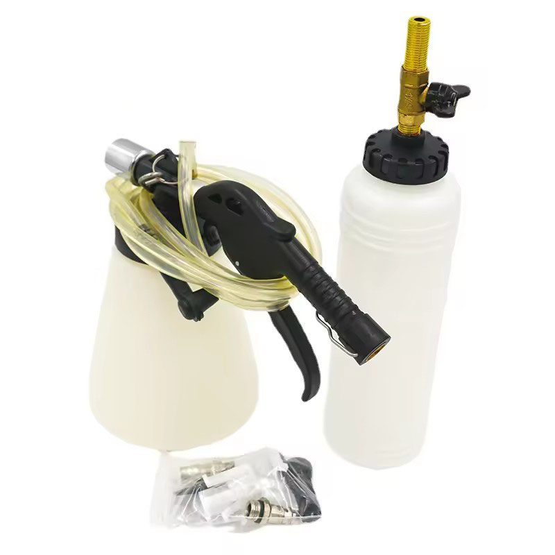 Brake Bleeder kit Pneumatic Brake Fluid Oil Extractor with Refill Bottle 